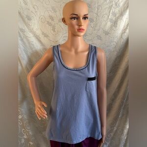 Carole Hochman Womens L Sleepwear Heavenly Soft Slate Blue Tank Top